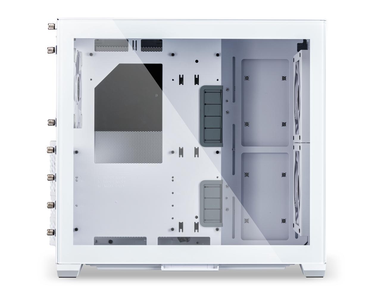 LIAN LI O11 AIR MINI White SPCC / Aluminum / Tempered Glass ATX Mini Tower Computer Case-- O11AMW