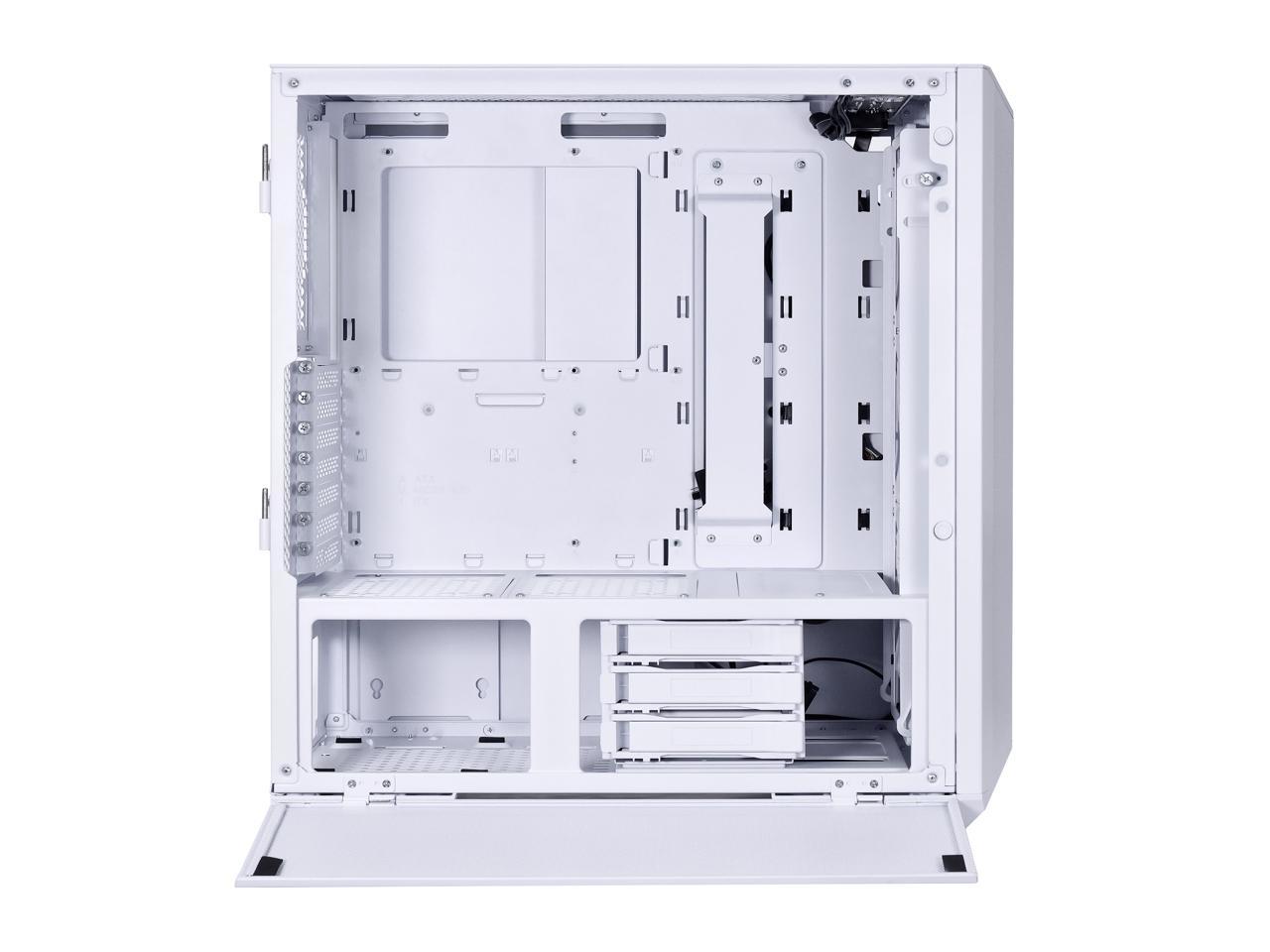 LIAN LI LANCOOL II MESH C RGB SNOW WHITE Tempered Glass ATX Case - White Color, Type C Included - LANCOOL II MESH C RGB-S