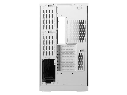 LIAN LI O11 Dynamic XL ROG Certificated - White Color - Tempered Glass on the Front, and Left Side - E-ATX, ATX Full Tower Gaming Computer Case - O11D XL-W