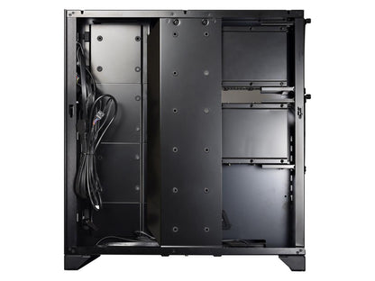 LIAN LI O11 Dynamic XL ROG Certificated - Black Color, Tempered Glass on the Front, and Left Side, E-ATX , ATX Full Tower Gaming Computer Case, O11D XL-X