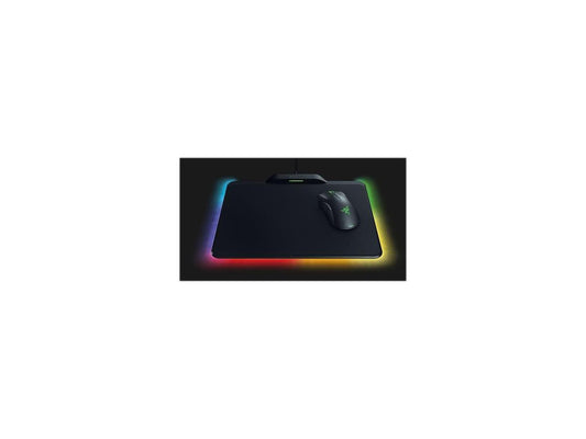 RAZER Mamba Gaming Mouse + Firefly Gaming Mouse Pad with HYPErFLUX Wireless Power Technology - Black