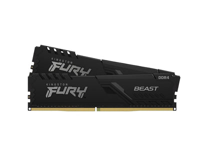 Kingston Fury Beast 2x16GB DDR4 3200MHz 288pin DIMM Memory Kit KF432C16BB1K2/32