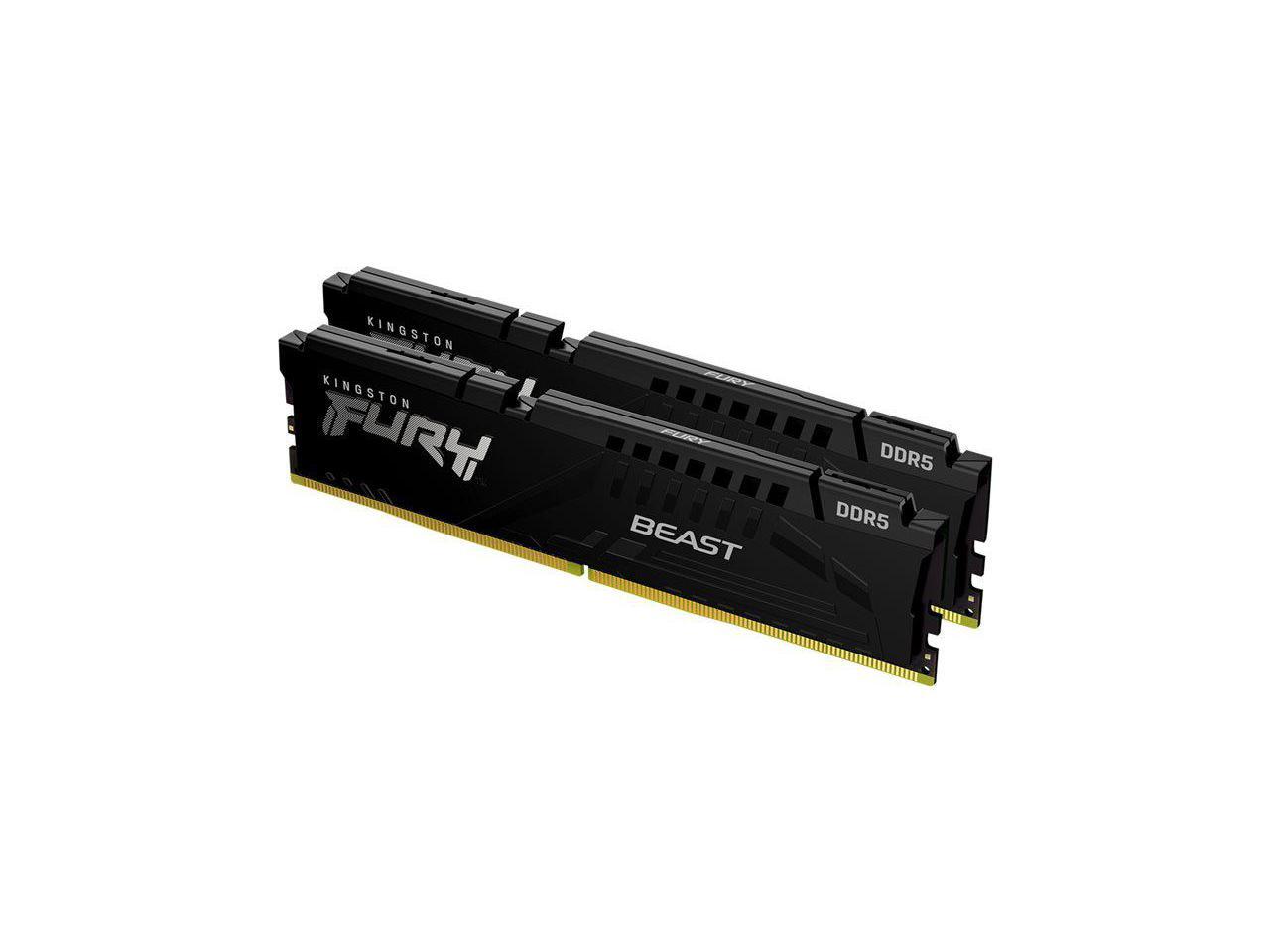 Kingston FURY Beast 16GB 2 x 8GB DDR5 SDRAM Memory Kit KF552C40BBK216