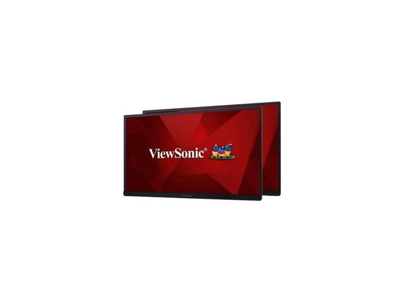 ViewSonic VG2753_H2 27 Inch Dual Pack Head-Only IPS 1080p Frameless Monitors with HDMI and DisplayPort for Home and Office