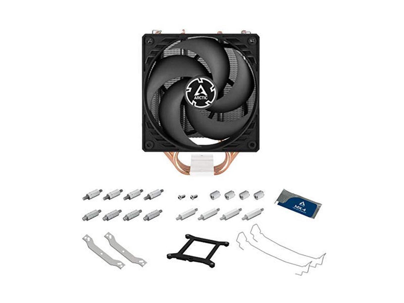 ARCTIC Freezer 34 CO - Tower CPU Cooler for Intel 115X/2011-3/2066 and AMD AM4, Pressure-Optimised 120 mm PWM Fan with PST, Direct Touch Technology