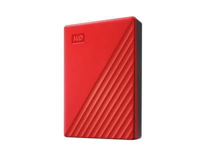 WD 1TB My Passport Portable Storage USB 3.2 Gen 1 - Red - WDBYVG0010BRD-WESN