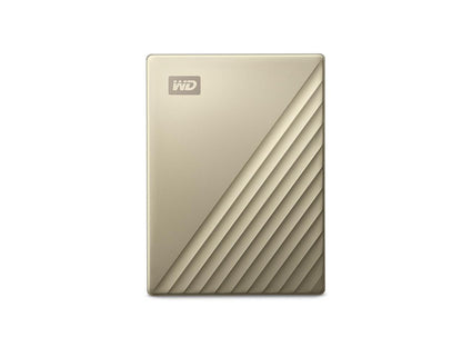 WD 5TB My Passport Ultra Portable Storage External Hard Drive USB-CÂ Gold WDBFTM0050BGD-CESN