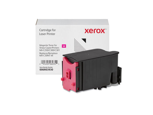 Xerox 006R03930 Compatible Toner Cartridge Replaces Sharp MXC30NTM Magenta
