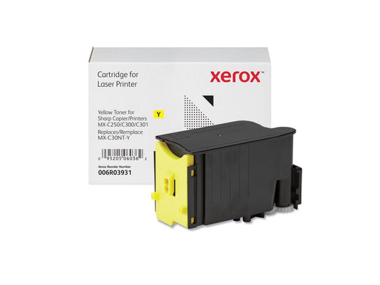 Xerox 006R03931 Compatible Toner Cartridge Replaces Sharp MXC30NTY Yellow