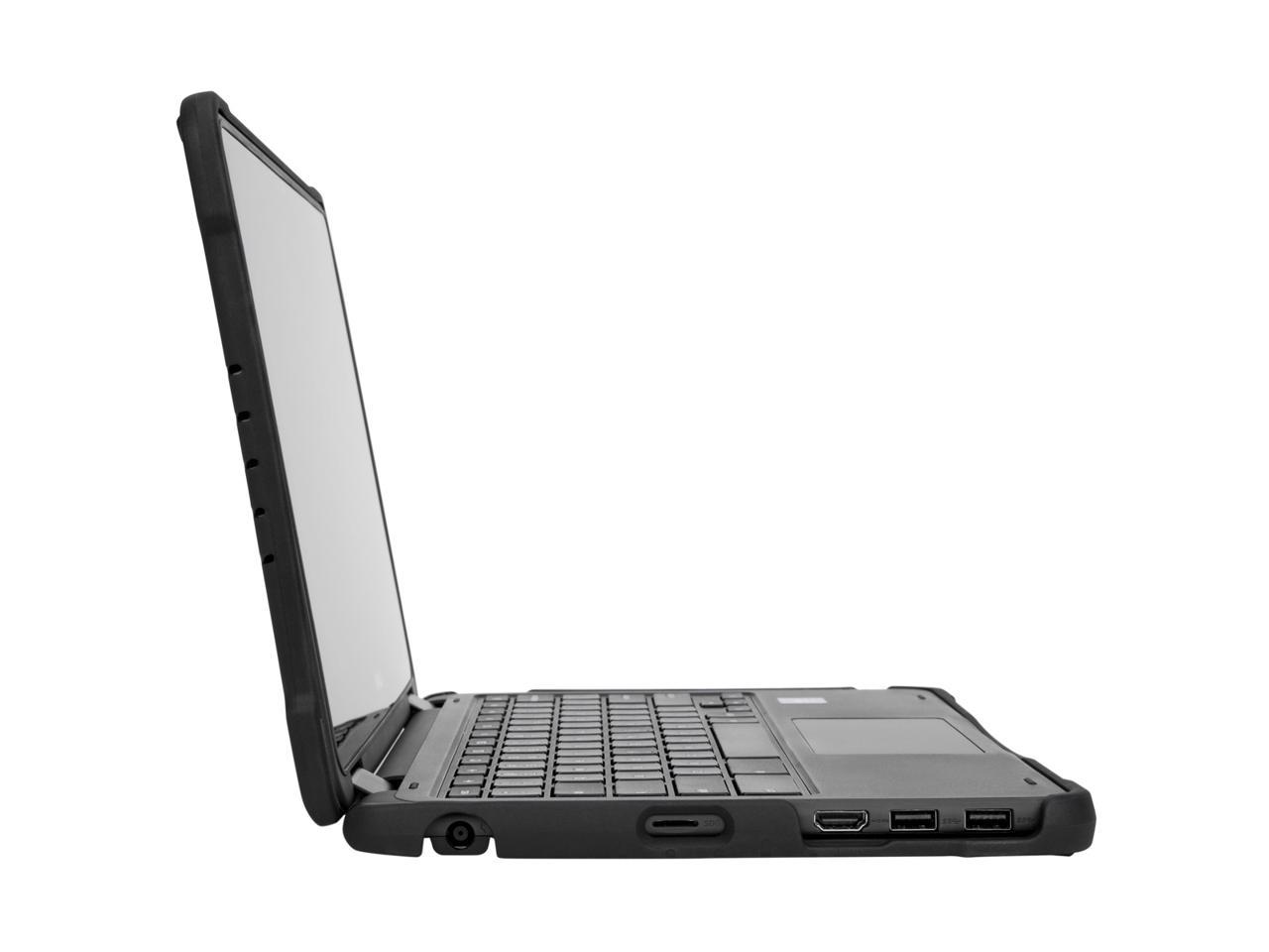 Targus THZ710GL Commercial-Grade Form-Fit 360 Degree Cover for Dell Chromebook 3189 11.6 inch Notebook - Black