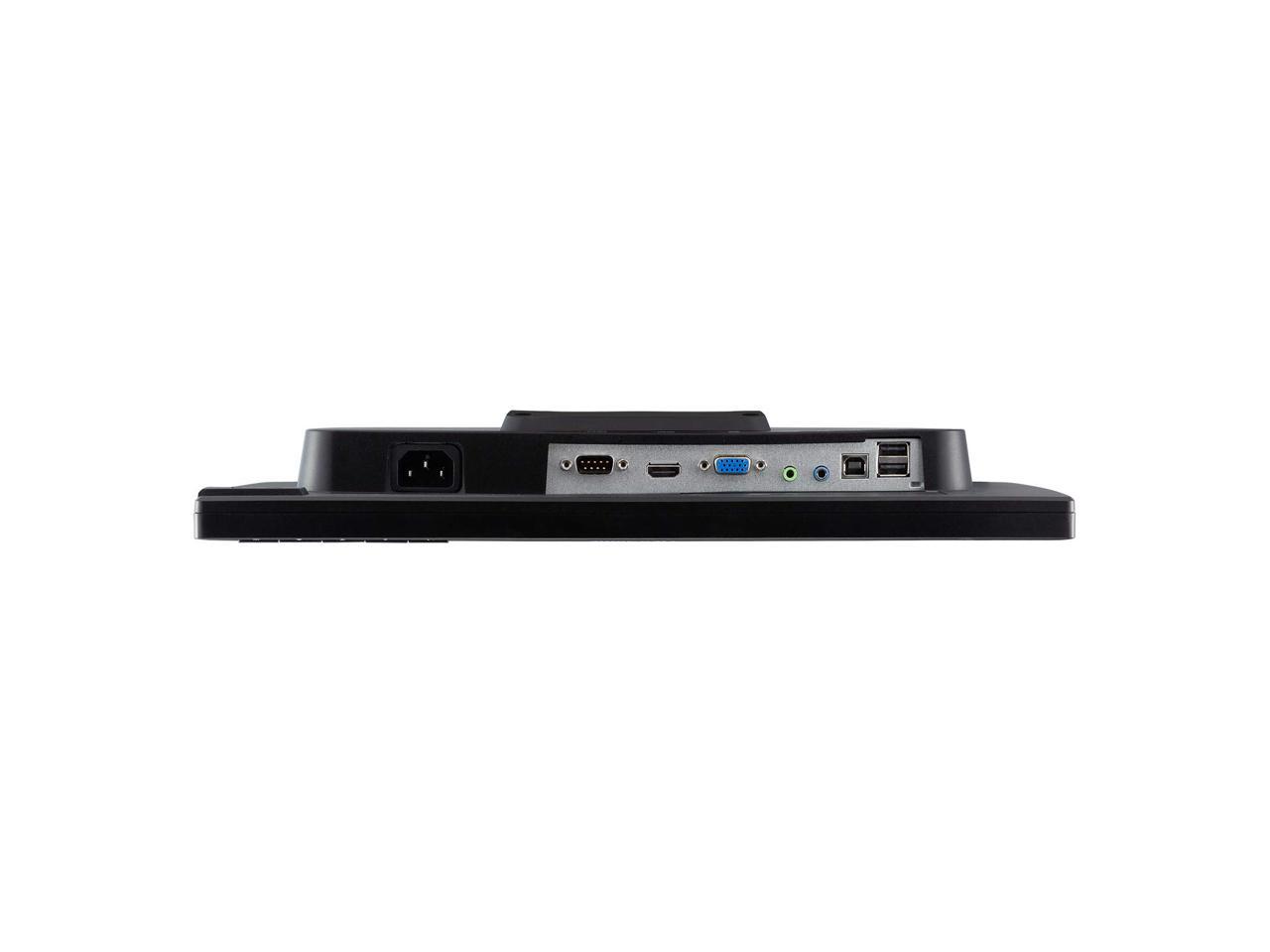 ViewSonic TD1711 17" SXGA 1280 x 1024 60Hz HDMI VGA Built-in Speakers USB 2.0 Hub Backlit LED Resistive Touchscreen Monitor