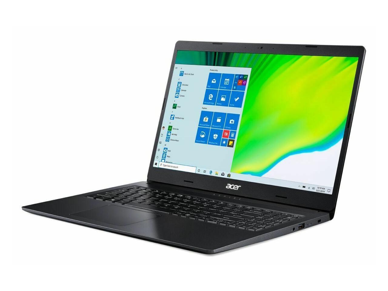 Acer Aspire 3 15.6" Laptop AMD Athlon 3020E 4GB DDR4 128GB SSD Windows 10