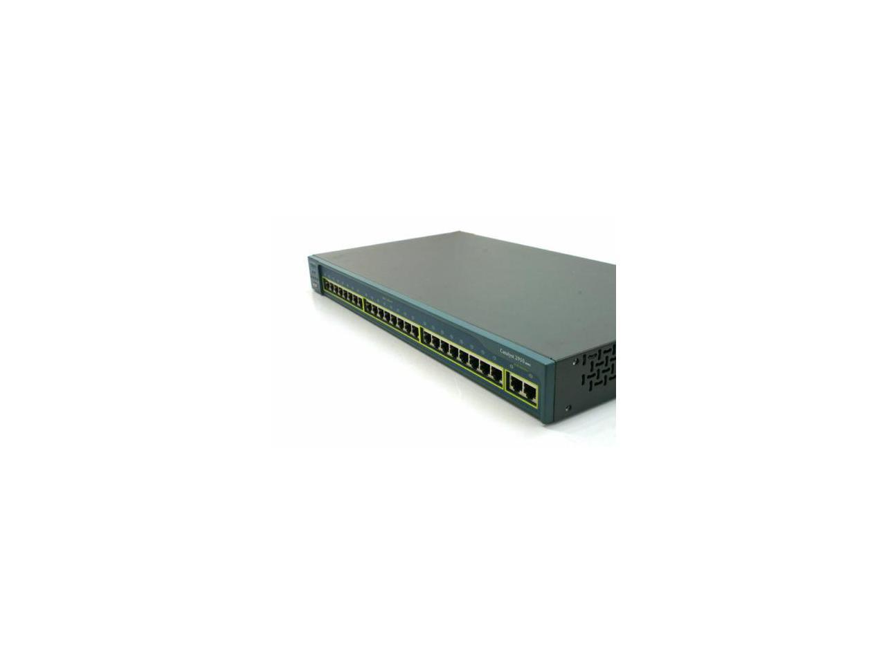 Cisco 2950 2950T WS-C2950T-24 24FE 2GE Ports CCNA CCNP