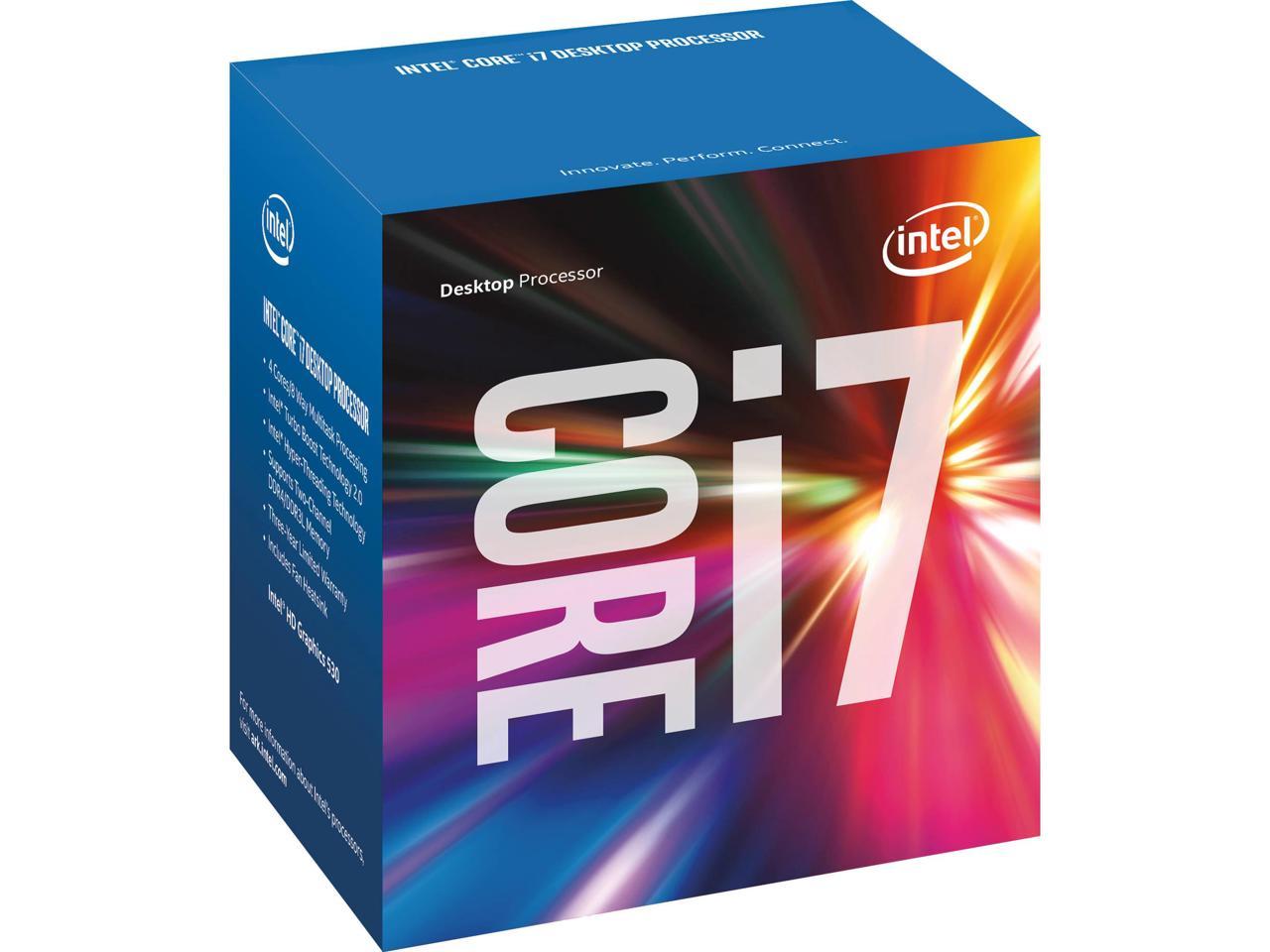 Intel Core i7-6700 Skylake Quad-Core 3.4 GHz LGA 1151 65W CM8066201920103 Desktop Processor Intel HD Graphics 530