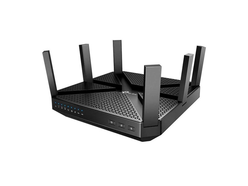 TP-Link AC4000 Smart WiFi Router - Tri Band Router , MU-MIMO, VPN Server, Advanced Security by Homecare, 1.8GHz CPU, Gigabit, Beamforming, Link Aggregation, Rangeboost, Works with Alexa(Archer A20)