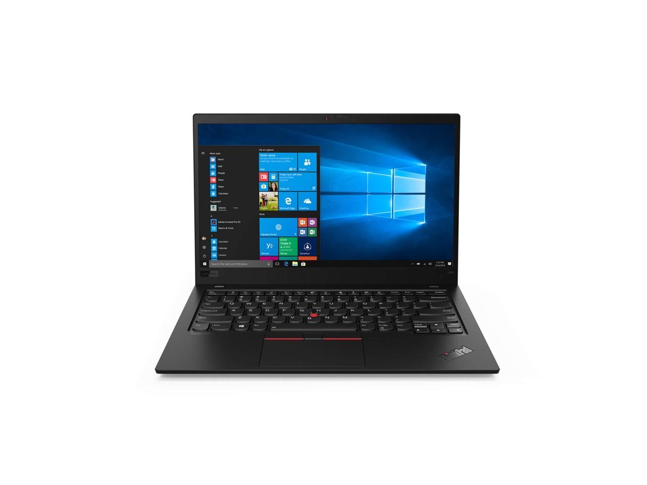 Lenovo ThinkPad X1 Carbon Gen 7, 14.0" FHD IPS 400 nits, i5-10210U, UHD Graphics, 8GB, 256GB SSD, Win 10 Pro, 3 YR Depot/Carry-in Warranty