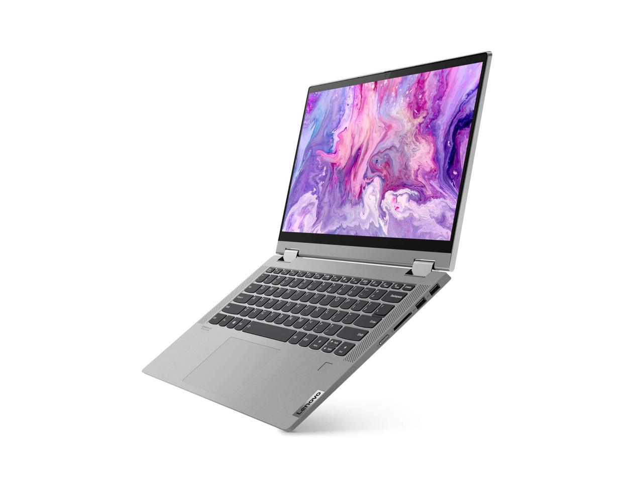 Lenovo IdeaPad Flex 5, 14.0" FHD IPS Touch 250 nits, Ryzen 5 4500U, AMD Radeon Graphics, 8GB, 256GB SSD, Win 10 Home