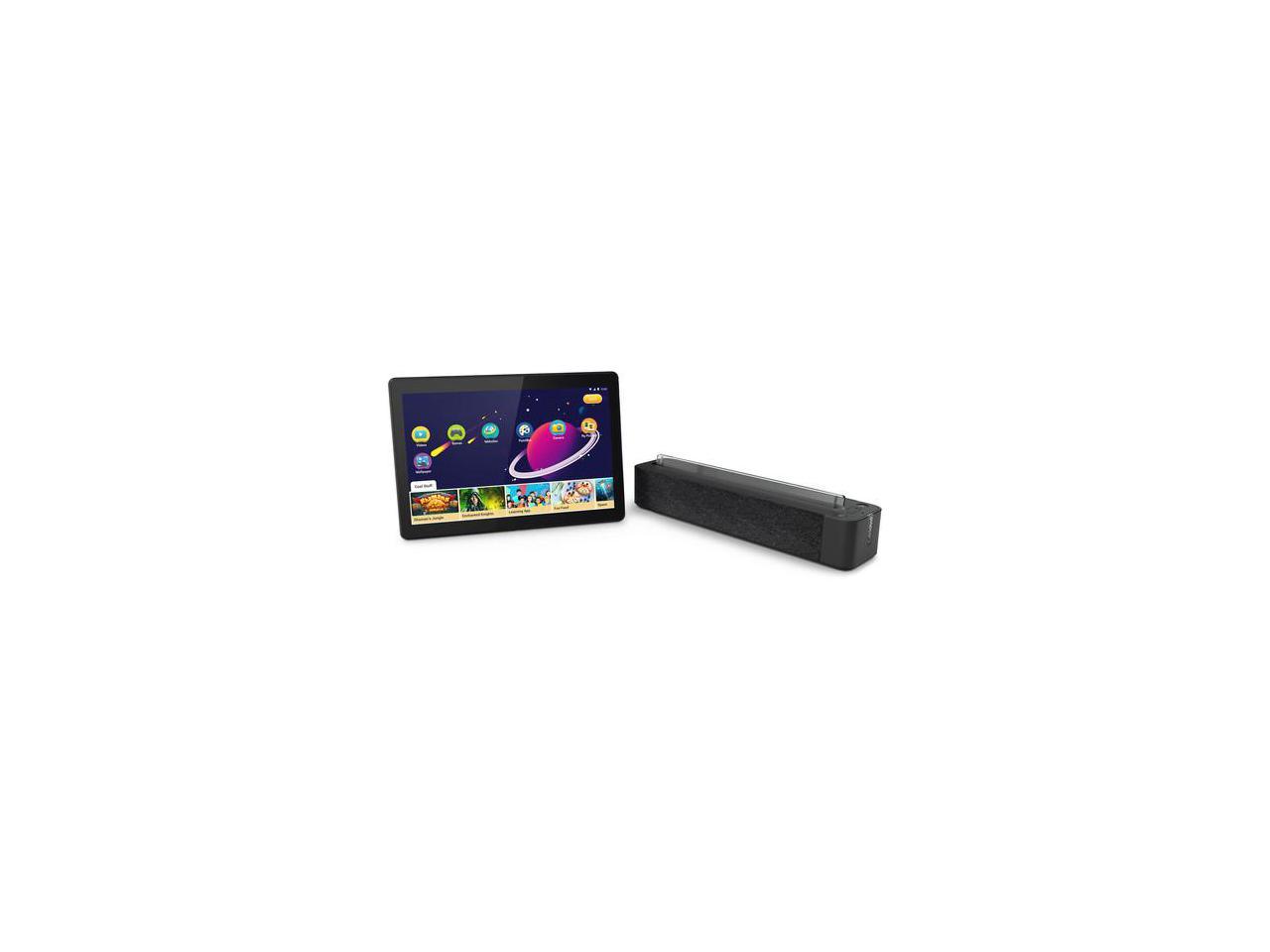 Lenovo Smart Tab M10 ZA510007US Qualcomm Snapdragon 429 2.00 GHz 2 GB Memory 16 GB Flash Storage 10.1" 1280 x 800 Tablet PC Android Oreo Slate Black