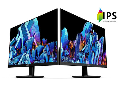 Acer SA270 Bbmipux 27" Full HD (1920 x 1080) IPS Ultra-Slim Edge-to-Edge Monitor with AMD Radeon FreeSync Technology, 1ms VRB, (USB 3.1 Type-C Port, Display Port & HDMI Port)