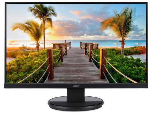 Acer KB272HL bix 27" Full HD (1920 x 1080) Acer VisionCare VA Monitor with Flicker-less, BlueLight Filter and AMD FREESYNC Technology (HDMI & VGA Port),Black