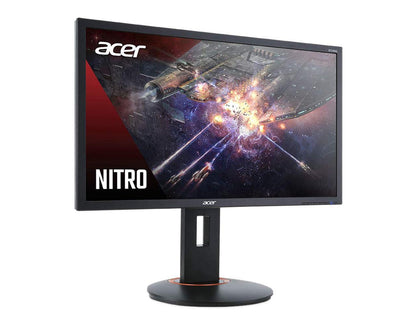 Acer Nitro XFA240Q Sbiipr 23.6â€? FHD (1920 x 1080) Gaming Monitor with AMD Radeon FreeSync Technology, 1ms (G to G), Up to 165Hz, (1 x Display Port & 2 x HDMI 2.0 Ports), Black