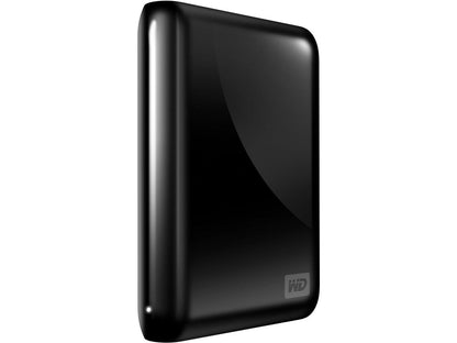 WD My Passport Essential SE 750 GB USB 3.0/2.0 Ultra Portable External Hard Drive (Black)