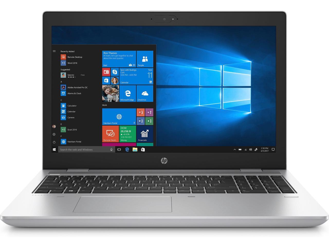 HP Laptop ProBook 650 G4 (3YD90UT#ABA) Intel Core i5 8th Gen 8250U (1.60 GHz) 4 GB Memory 500 GB HDD Intel UHD Graphics 620 15.6" Windows 10 Pro 64-Bit