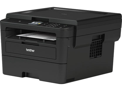 Brother Compact Monochrome Laser Printer, HLL2395DW HL-L2395DW, Flatbed Copy & Scan, Wireless Printing, NFC, Cloud-Based Printing & Scanning + ZoomSpeed Ethernet Cable Bundle