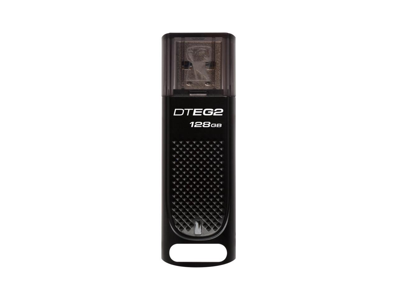 Kingston 128GB DataTraveler Elite G2 Flash Drive - 128 GB - USB 3.1 - 5 Year Warranty