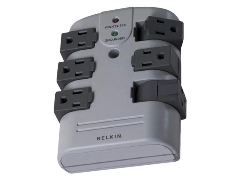 belkin 6-outlets surge suppressor (bp106000)