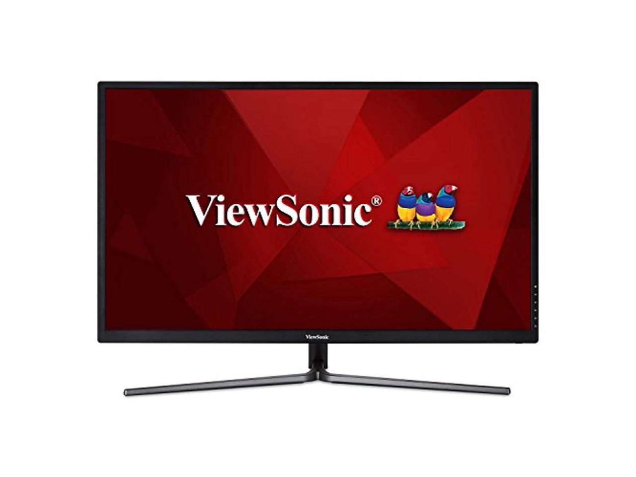 ViewSonic VX3211-2K-MHD 32 Inch IPS WQHD 1440p Monitor with 99% sRGB Color Coverage HDMI VGA and DisplayPort