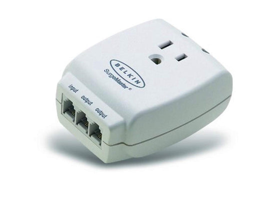 belkin single outlet mastercube wall-mount surge protector, 1045 joules (f9h120-cw)
