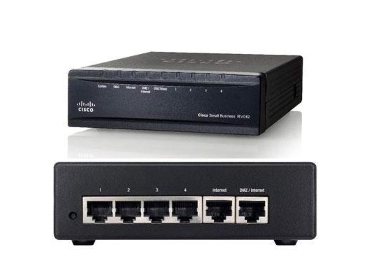 cisco - rv042 - cable dsl vpn router 4 pt