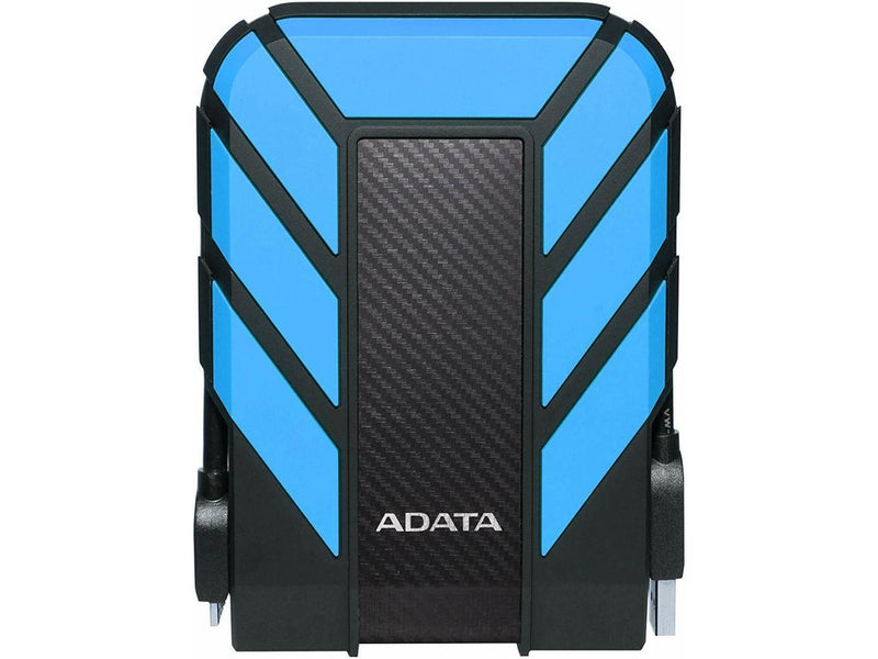 ADATA Durable Series HD710: 1TB Blue External USB 3.1 Portable Hard Drive Gaming Console Compatible