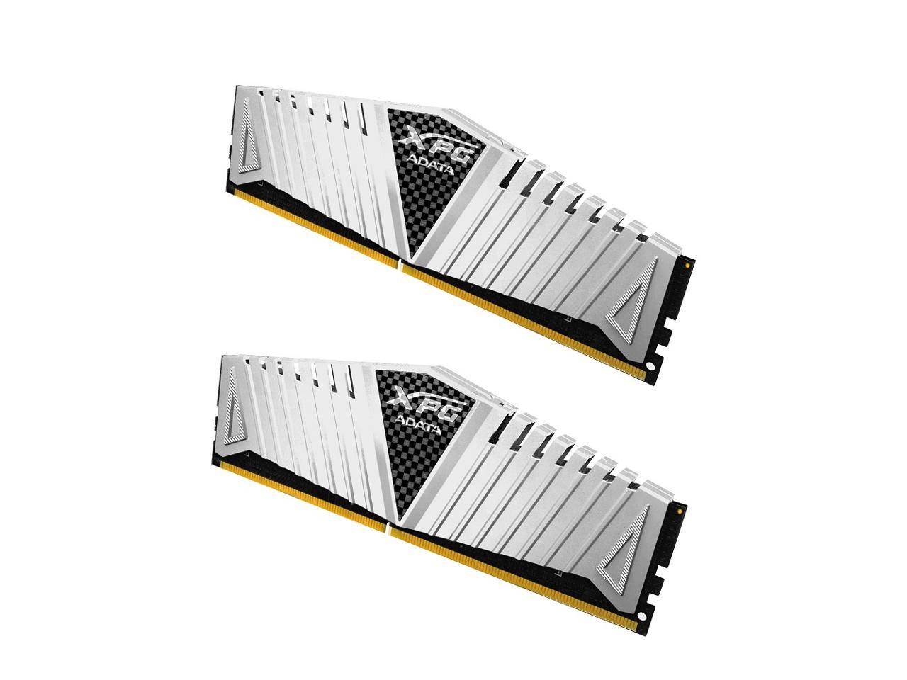 XPG Z1 Desktop Memory: 16GB (2x8GB) DDR4 3000MHz CL16 Sliver
