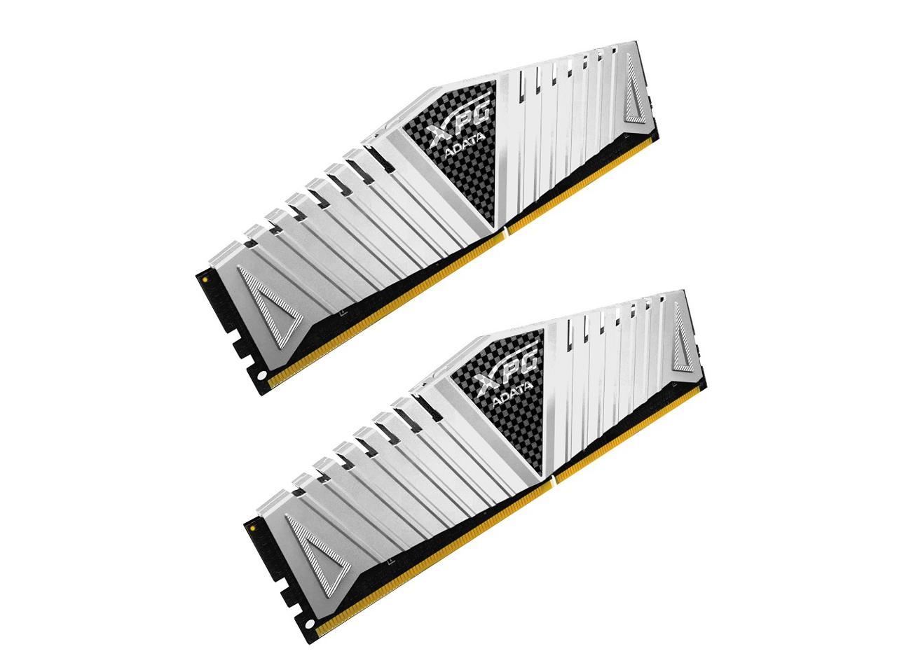XPG Z1 Desktop Memory: 32GB (2x16GB) DDR4 3000MHz CL16 Sliver