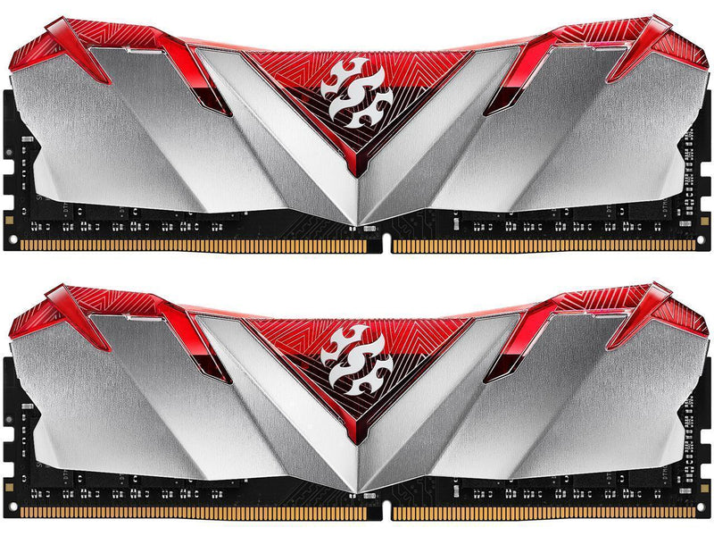 XPG GAMMIX D30 Desktop Memory: 32GB (2x16GB) DDR4 3200MHz CL16 Red