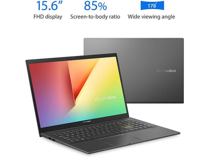 2020 Asus VivoBook 15 S513 15.6" FHD Premium Thin & Light Laptop, AMD 4th Gen Ryzen 7 4700U, 16GB RAM, 1TB PCIe SSD, Backlit Keyboard, Fingerprint Reader, WIFI 6, HDMI, USB-C, Windows 10 Home