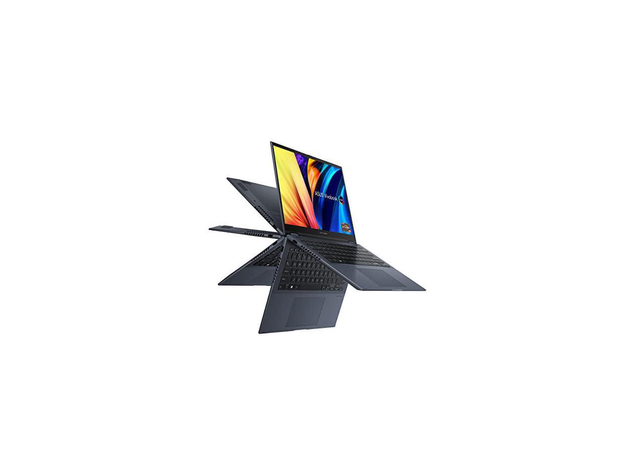 Asus Vivobook S 14 Flip TN3402 TN3402QA-DS76T 14" Touchscreen Convertible Notebook - 2.8K - 2880 x 1800 - AMD Ryzen 7 5800H Octa-core (8 Core) - 16 GB Total RAM - 8 GB On-board Memory - 1 TB SSD