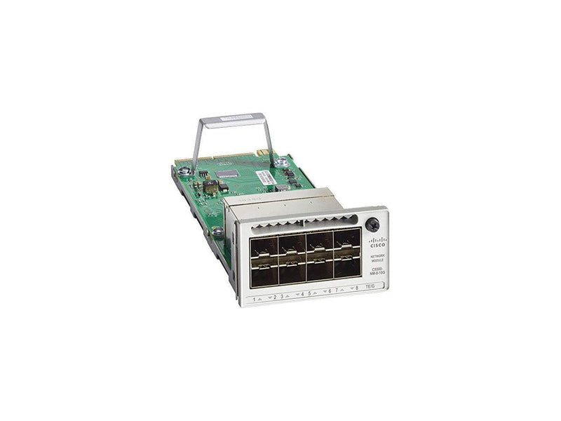 Cisco - C9300-NM-8X - Cisco Catalyst 9300 8 x 10GE Network Module - For Data Networking 8 10GBase-X Network - Twisted