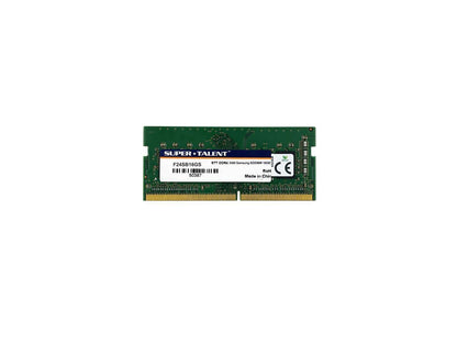 Super Talent 16GB DDR4 SODIMM 2400MHz PC4-19200 Notebook Memory model F24SB16GS