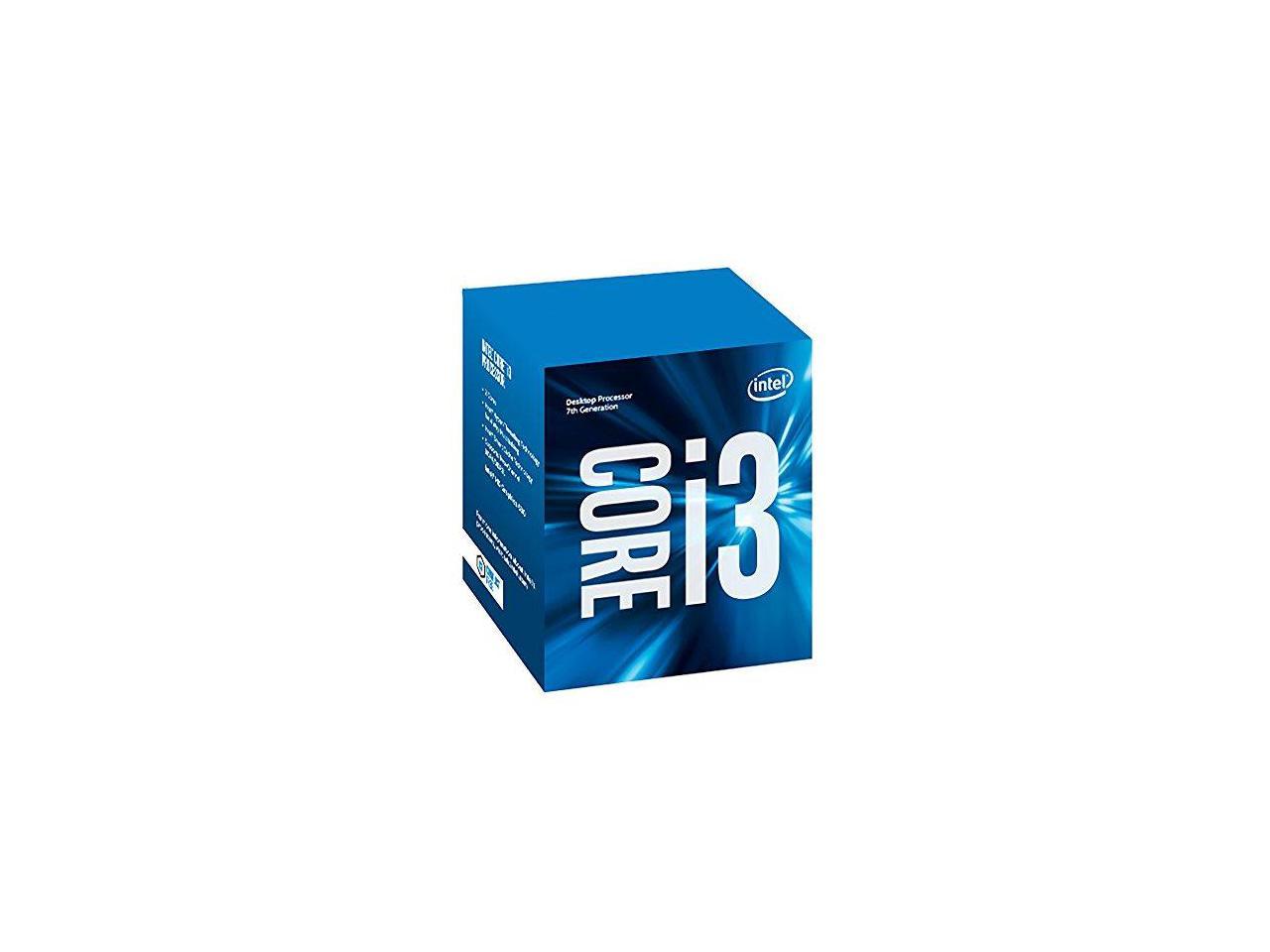Intel Core i3 i3-7100T Dual-core (2 Core) 3.40 GHz Processor - Socket H4 LGA-1151Retail Pack - 512 KB - 3 MB Cache - 8 GT/s DMI - 64-bit Processing - 14 nm - 3 Number of Monitors Supported - Intel HD