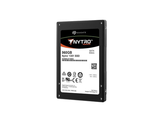 Seagate Nytro 1351 XA960LE10063 2.5" 960GB SATA III 3D TLC Solid State Disk - Enterprise