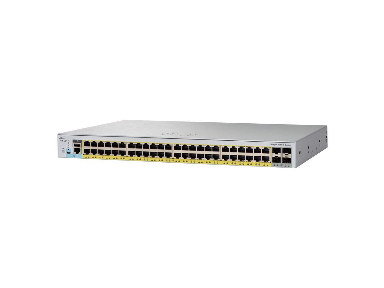 Cisco Catalyst WS-C2960L-48TQ-LL 48 Port Switch