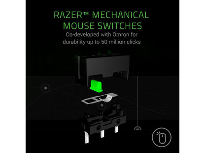 Razer Mamba Elite Advanced Ergonomics Gaming Mouse - 16,000 DPI Optical Sensor