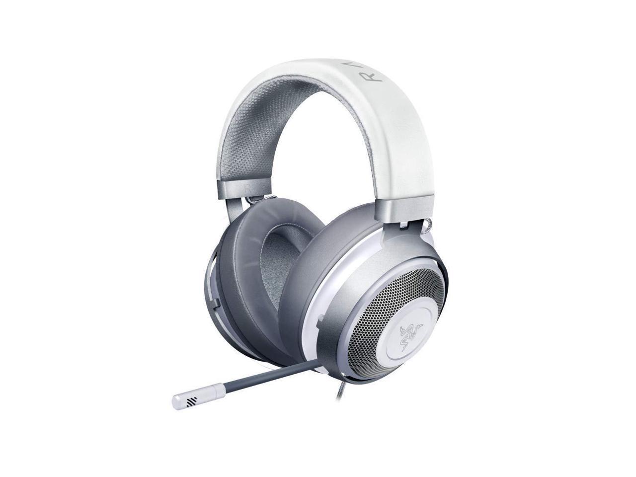 Razer Kraken Competitive Gaming Headset - Noise Cancelling Microphone - White