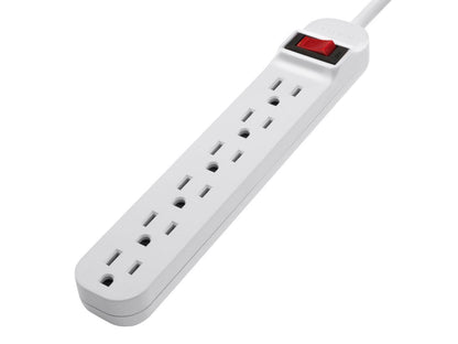 belkin 6outlet power strip with 5foot rightangled power plug f9p60905rdp