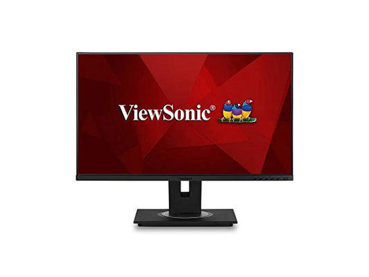 ViewSonic VG2756-4K 27 Inch IPS 4K Docking Monitor with Integrated USB 3.2 Type-C RJ45 HDMI Display Port and 40 Degree Tilt Ergonomics for Home and Office (VG2756-4K)