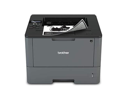 Brother Monochrome Laser Printer, HL-L5200DW, Wireless Networking, Mobile Printing, Duplex Printing, Dash Replenishment Ready (HL-L5200dW)