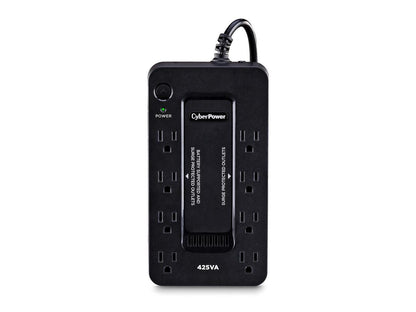 CyberPower ST425 Standby UPS System, 425 VA / 260 Watts, 8 Outlets, Compact